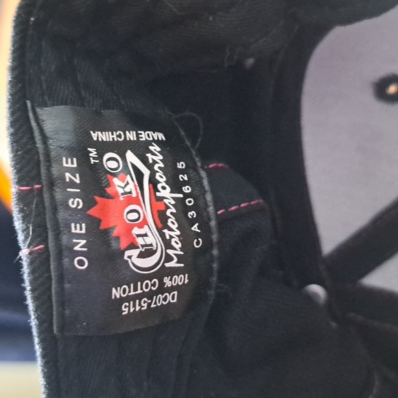 Dodge Girl Pink Embroidered Hat Circa 1947 adjustable cap. - Picture 6 of 6